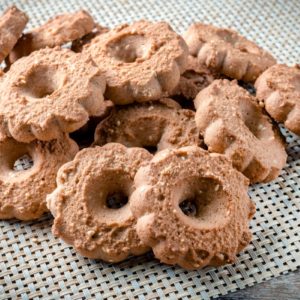 Печенье «Колечки шоколадные»